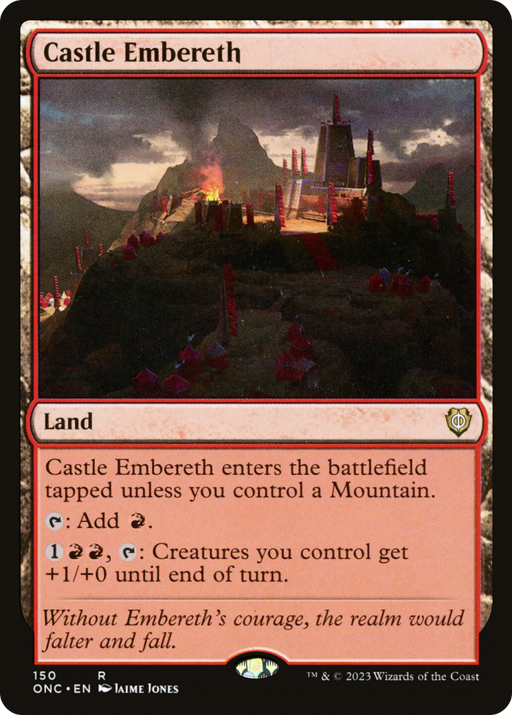 Castle Embereth [Phyrexia: All Will Be One Commander]-1