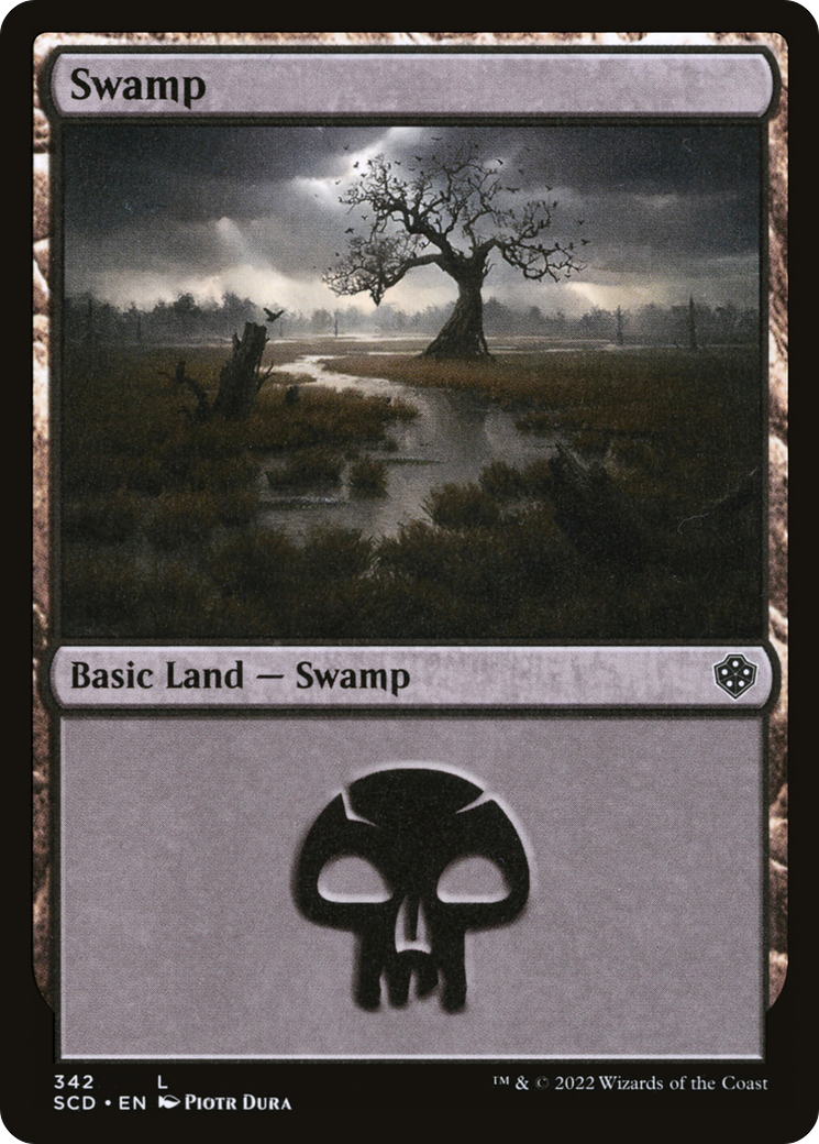 Swamp (342) [Starter Commander Decks]-1