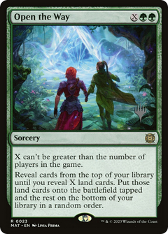 Open the Way (Promo Pack) [March of the Machine Promos]-1