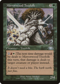 Mirrorwood Treefolk [Planeshift]-1