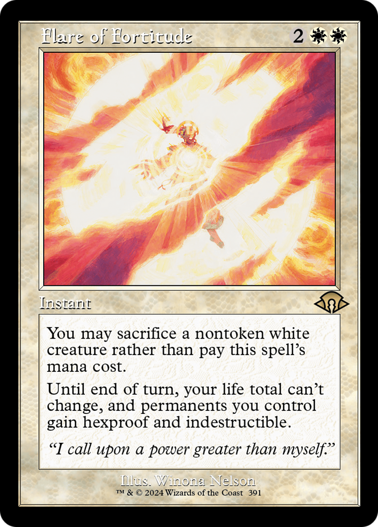 Flare of Fortitude (Retro) [Modern Horizons 3]-1