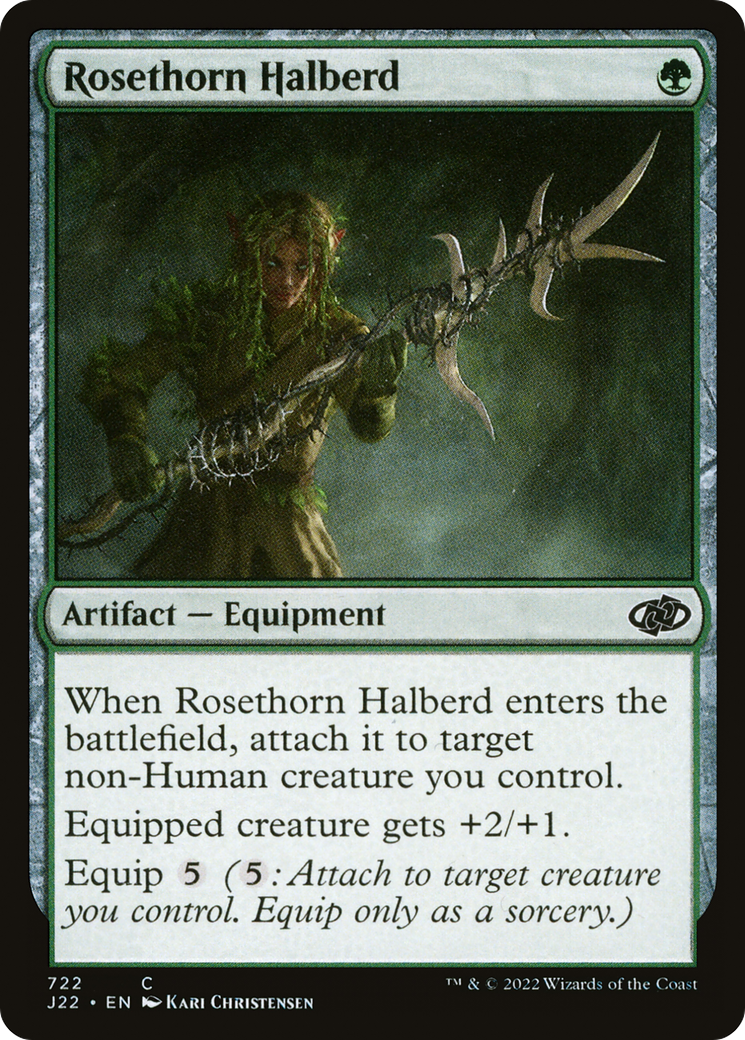 Rosethorn Halberd [Jumpstart 2022]-1