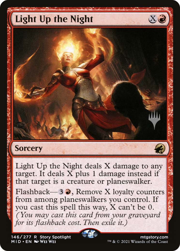 Light Up the Night (Promo Pack) [Innistrad: Midnight Hunt Promos]-1