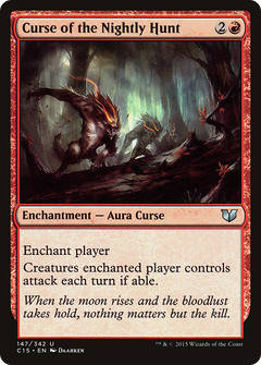Curse of the Nightly Hunt [Commander 2015]-1