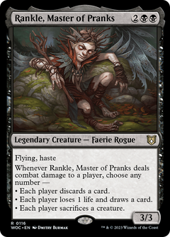 Rankle, Master of Pranks [Wilds of Eldraine Commander]-1