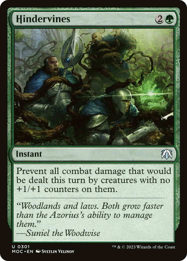Hindervines [March of the Machine Commander]-1