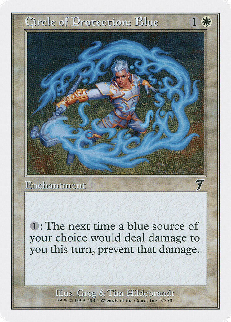 Circle of Protection: Blue [Seventh Edition]-1