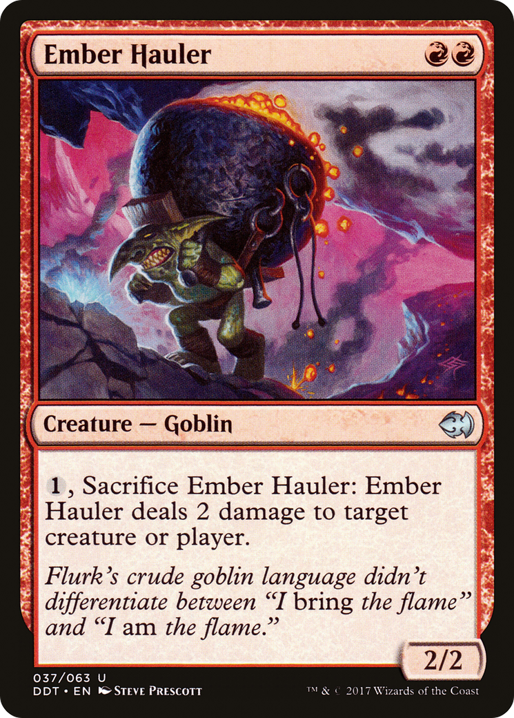 Ember Hauler [Duel Decks: Merfolk vs. Goblins]-1