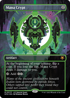 Mana Crypt (0017f) (Borderless) [The Lost Caverns of Ixalan Special Guests]-1