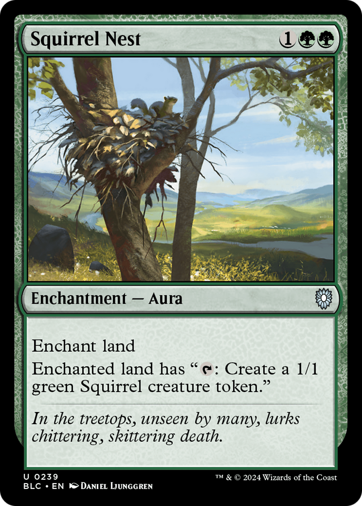 Squirrel Nest [Bloomburrow Commander]-1