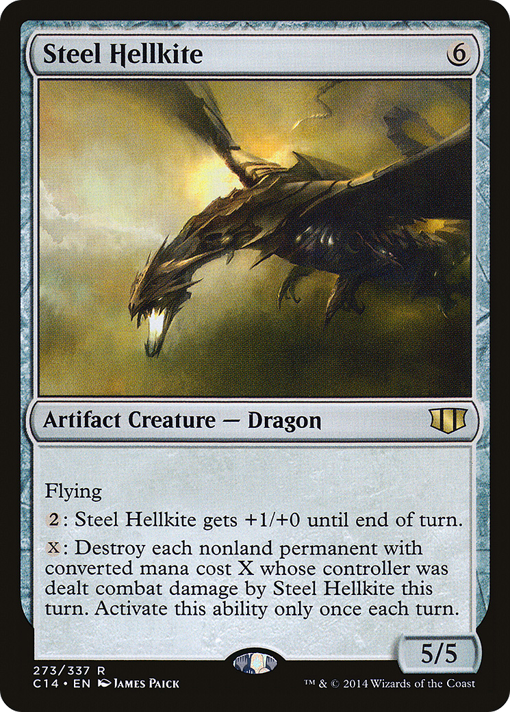 Steel Hellkite [Commander 2014]-1