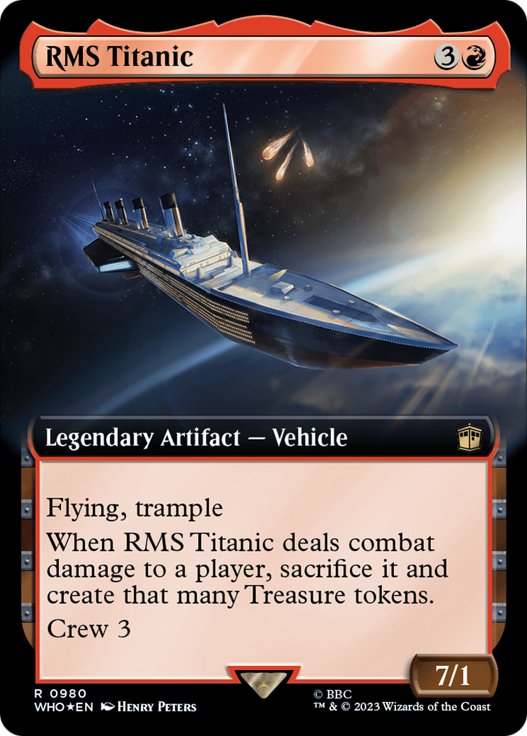 RMS Titanic (Extended Art) (Surge Foil) [Doctor Who]-1
