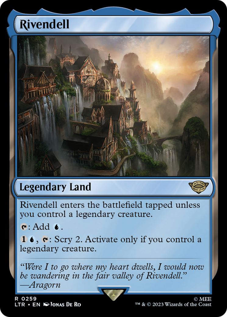 Rivendell [The Lord of the Rings: Tales of Middle-Earth]-1