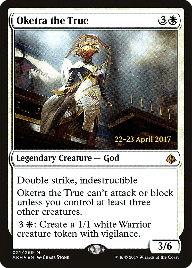 Oketra the True [Amonkhet Prerelease Promos]-1