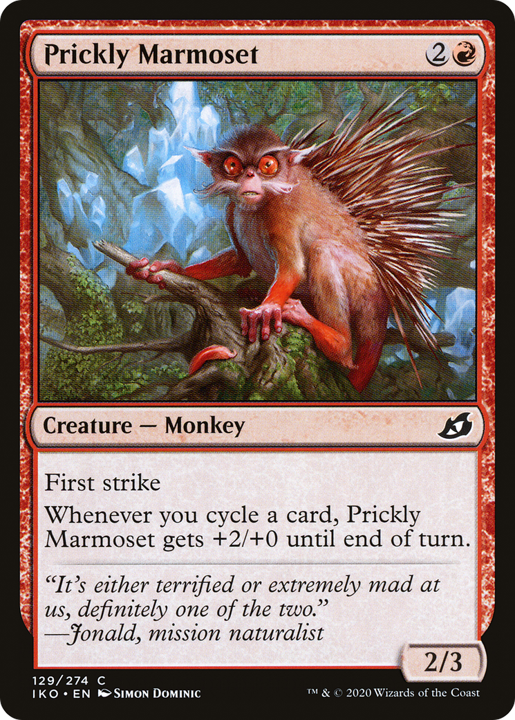 Prickly Marmoset [Ikoria: Lair of Behemoths]-1