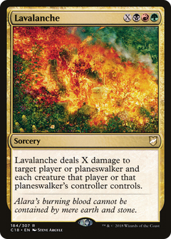Lavalanche [Commander 2018]-1