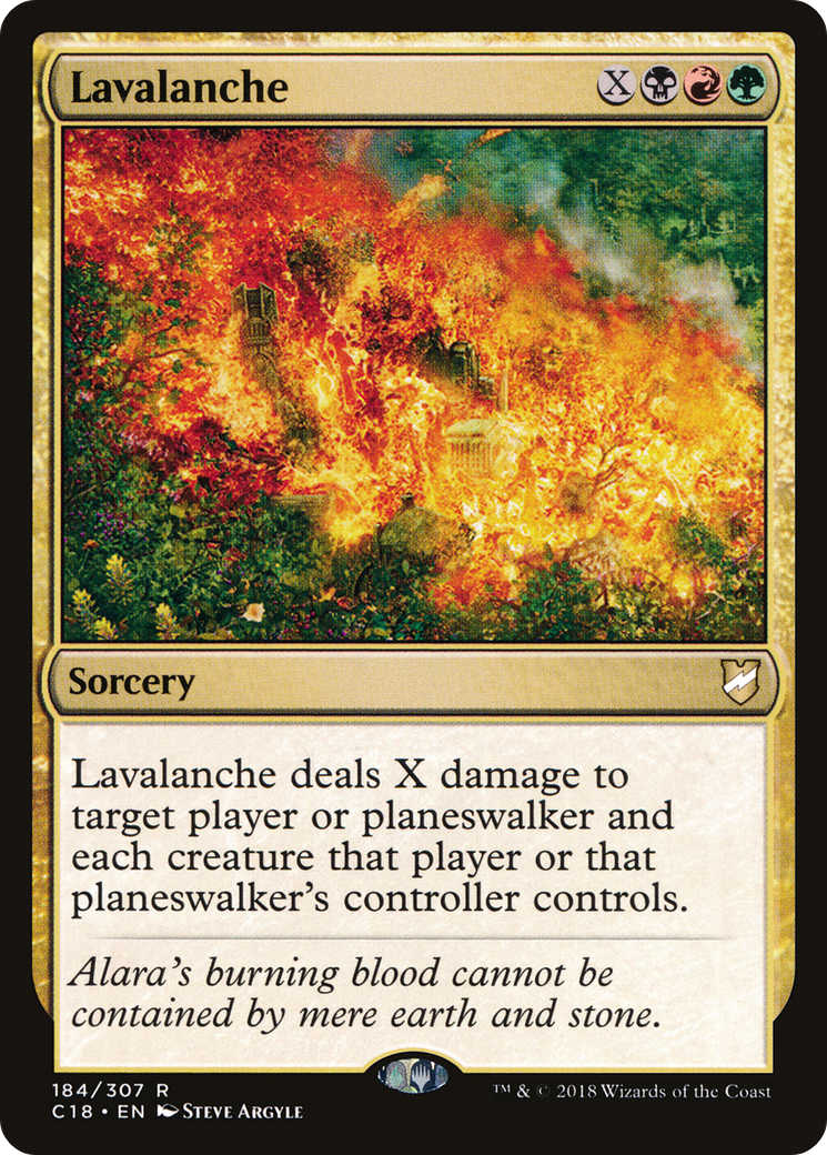 Lavalanche [Commander 2018]-1