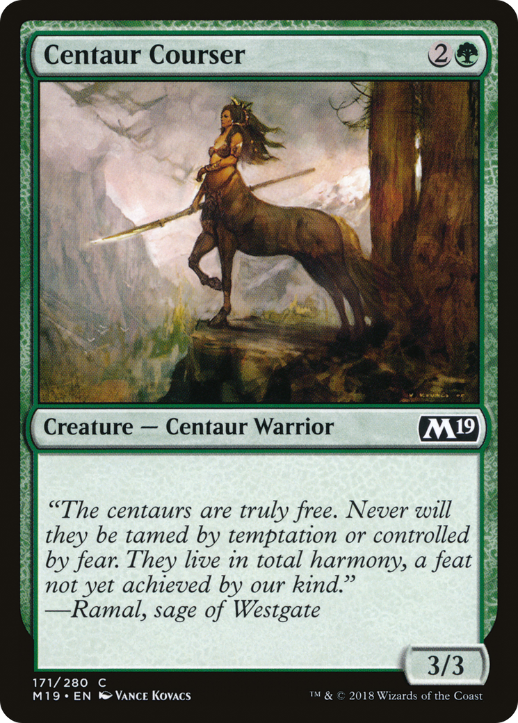 Centaur Courser [Core Set 2019]-1