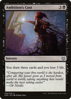 Ambition's Cost [Duel Decks: Nissa vs. Ob Nixilis]-1