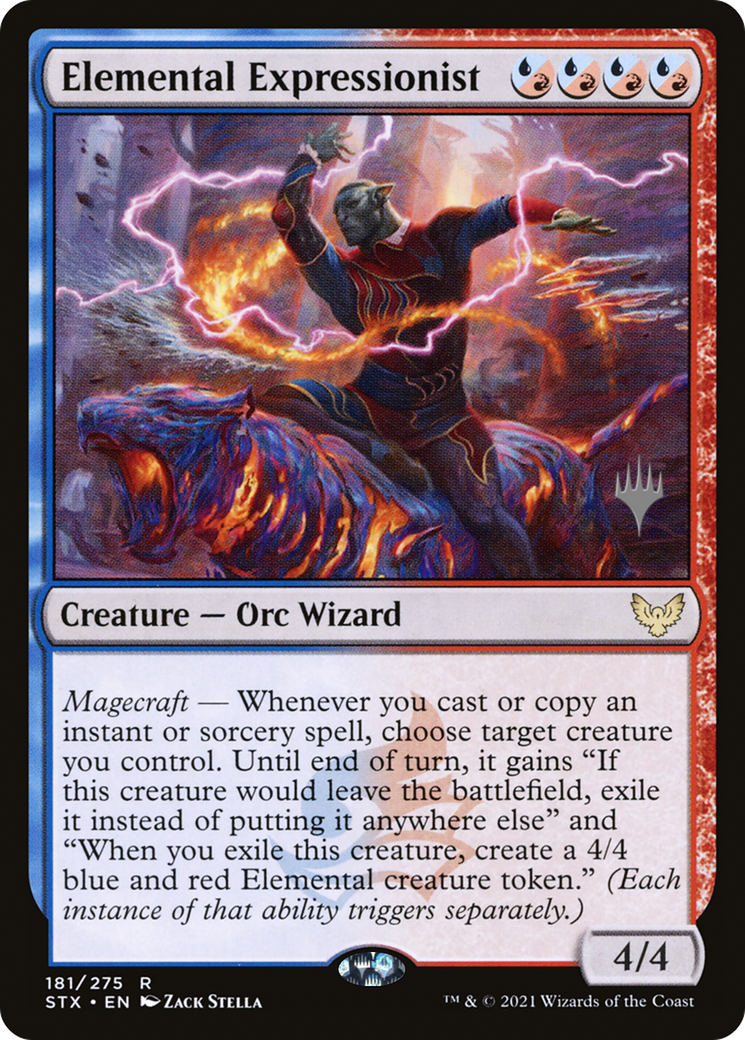 Elemental Expressionist (Promo Pack) [Strixhaven: School of Mages Promos]-1