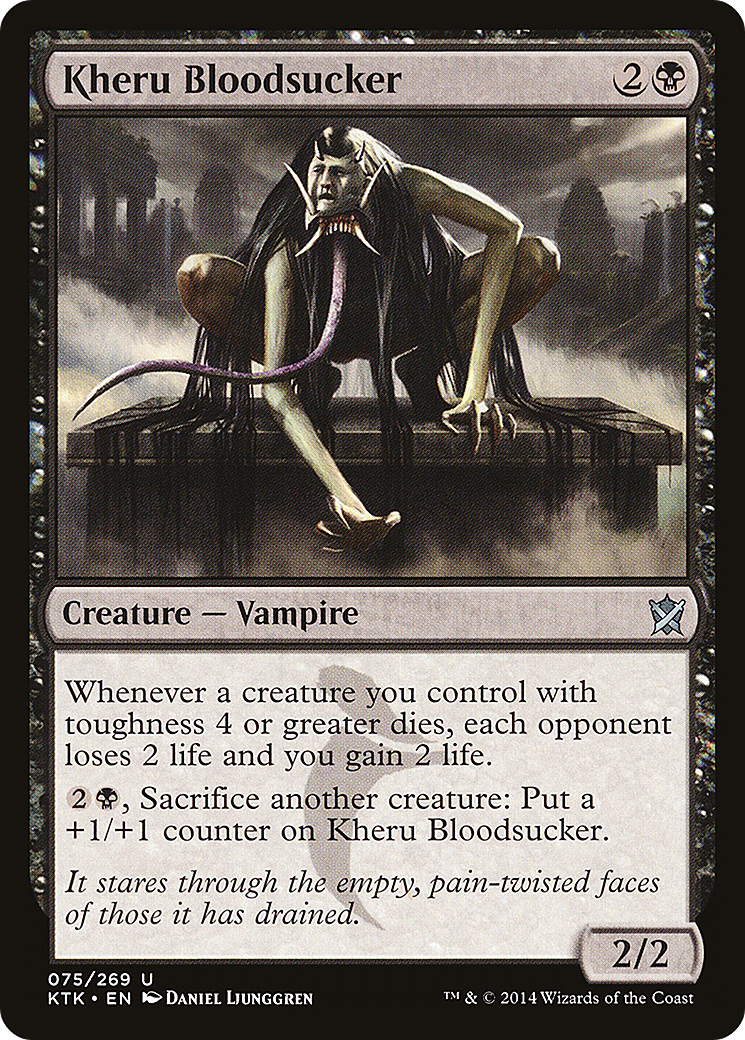 Kheru Bloodsucker [Khans of Tarkir]-1