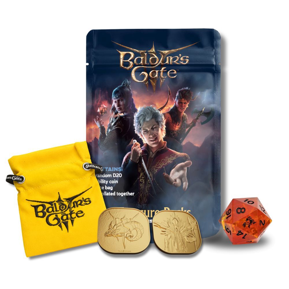 Sirius Dice - D&D Baldur's Gate 3 Treasure Packs Blind Box Pack