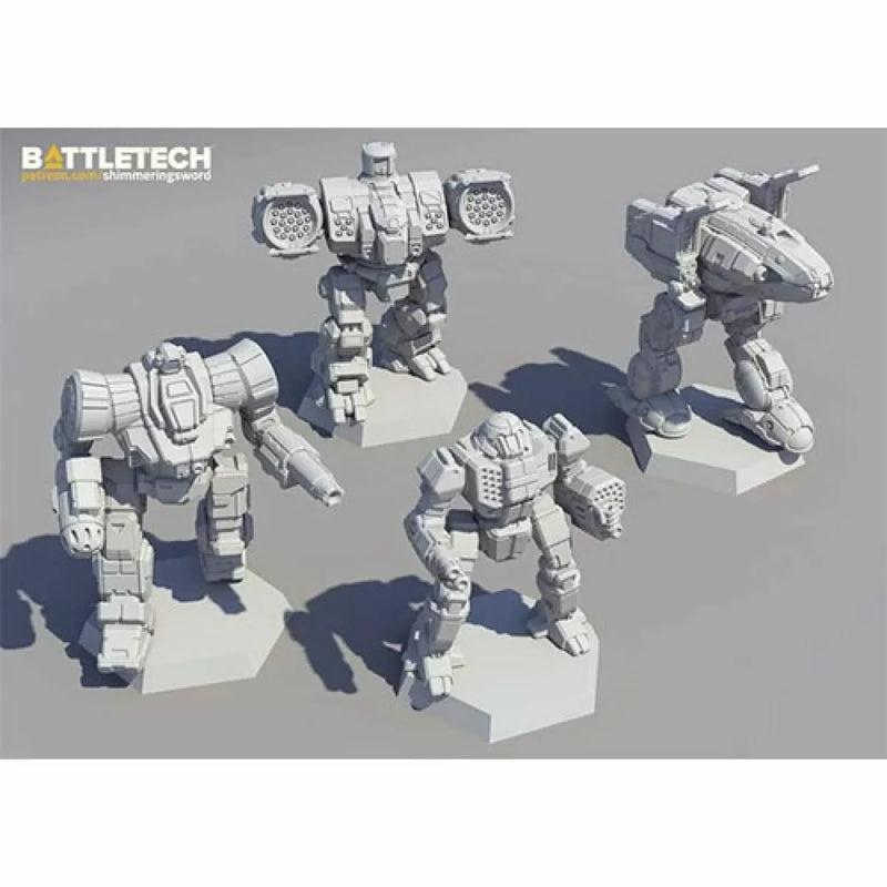 BattleTech Inner Sphere Fire Lance-1
