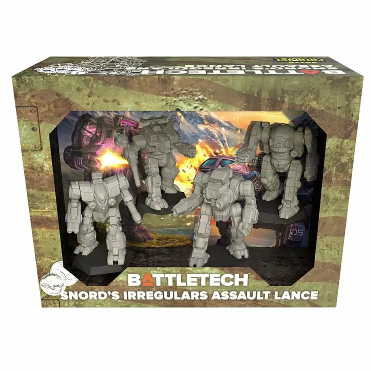 Battletech Snord’s Irregulars Assault Lance-1
