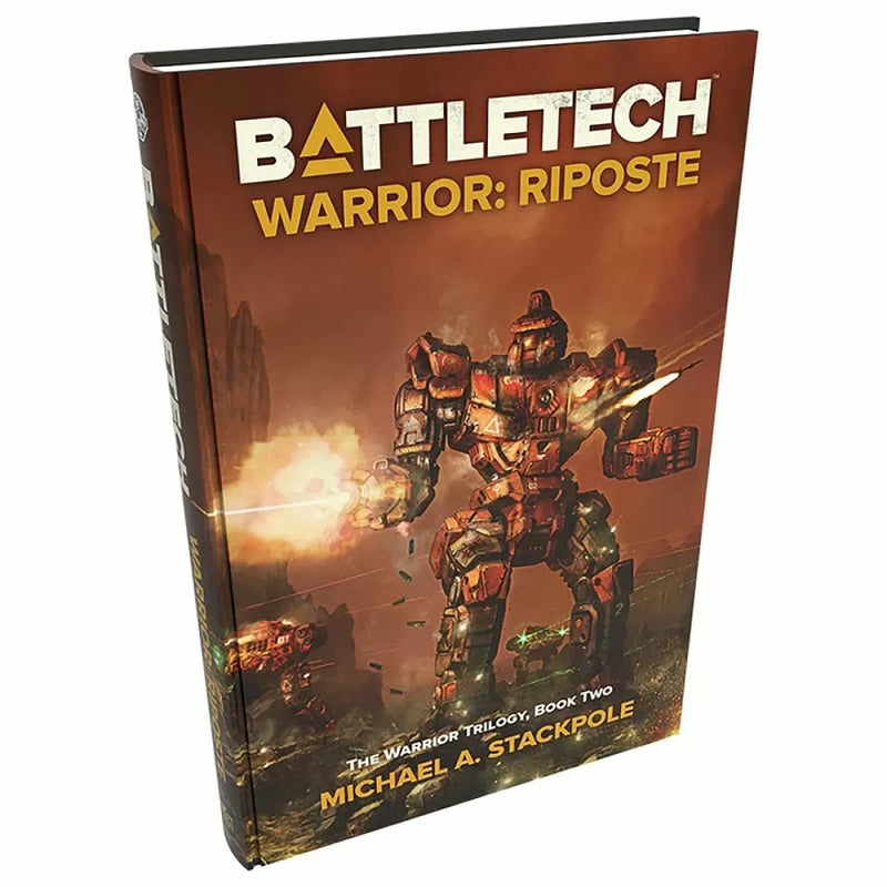 Battletech Warrior Riposte Premium Hardback-1