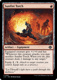 Sunfire Torch [The Lost Caverns of Ixalan]-1
