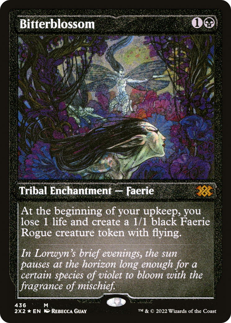 Bitterblossom (Foil Etched) [Double Masters 2022]-1