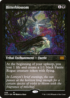 Bitterblossom (Foil Etched) [Double Masters 2022]-1