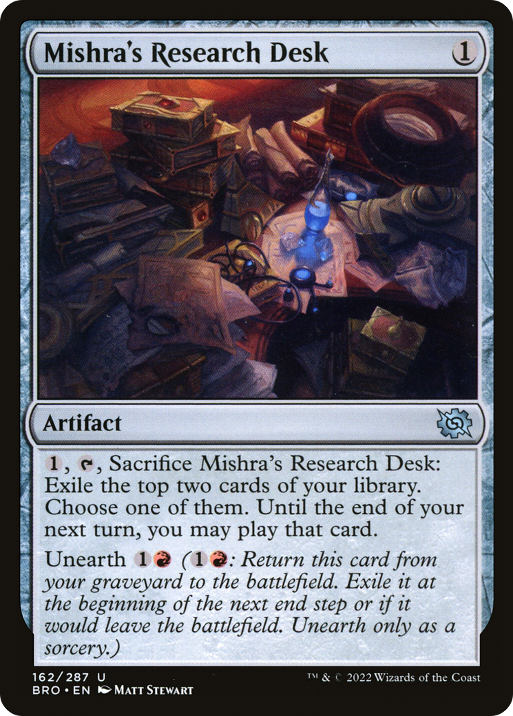 Mishra's Research Desk [The Brothers' War]-1