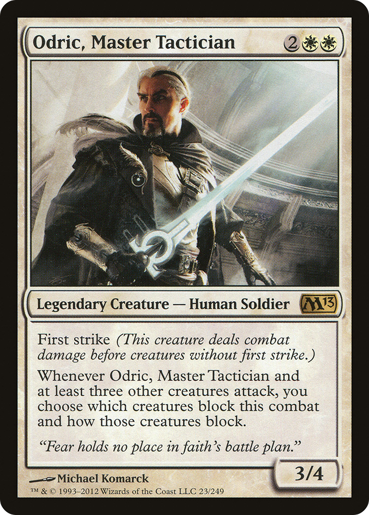 Odric, Master Tactician [Magic 2013]-1