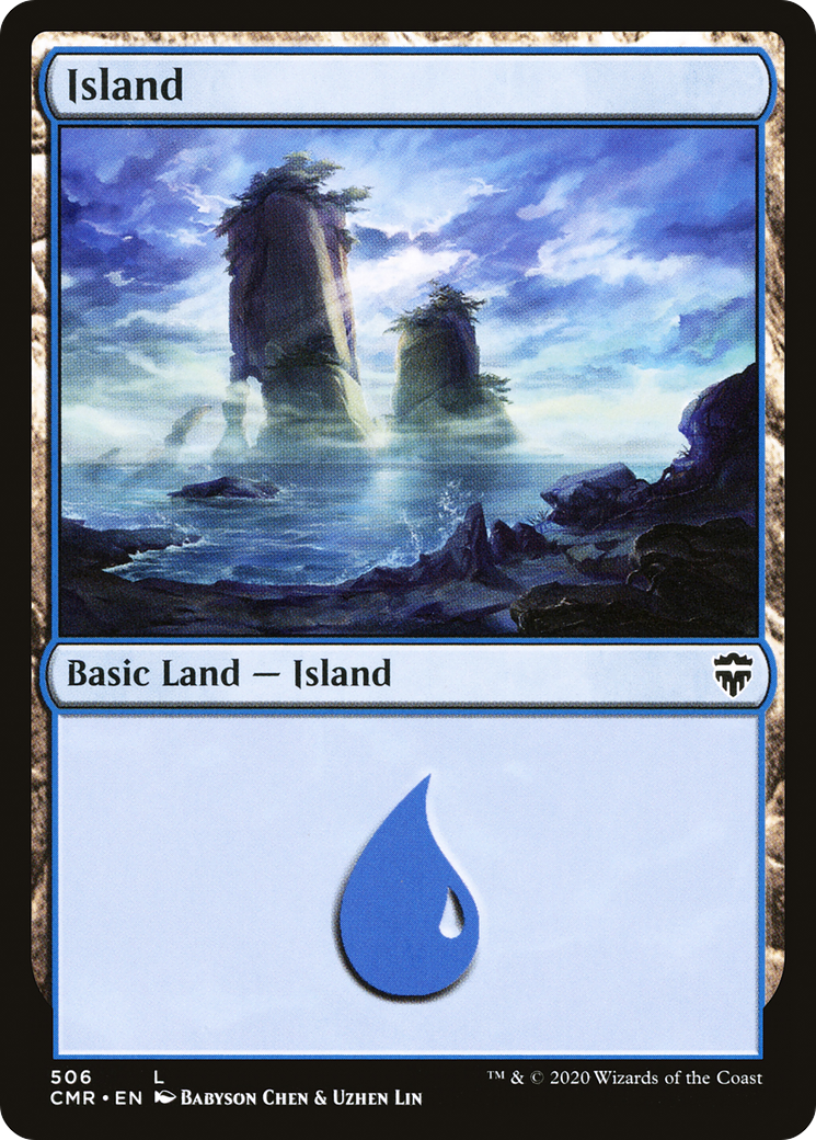 Island (506) [Commander Legends]-1