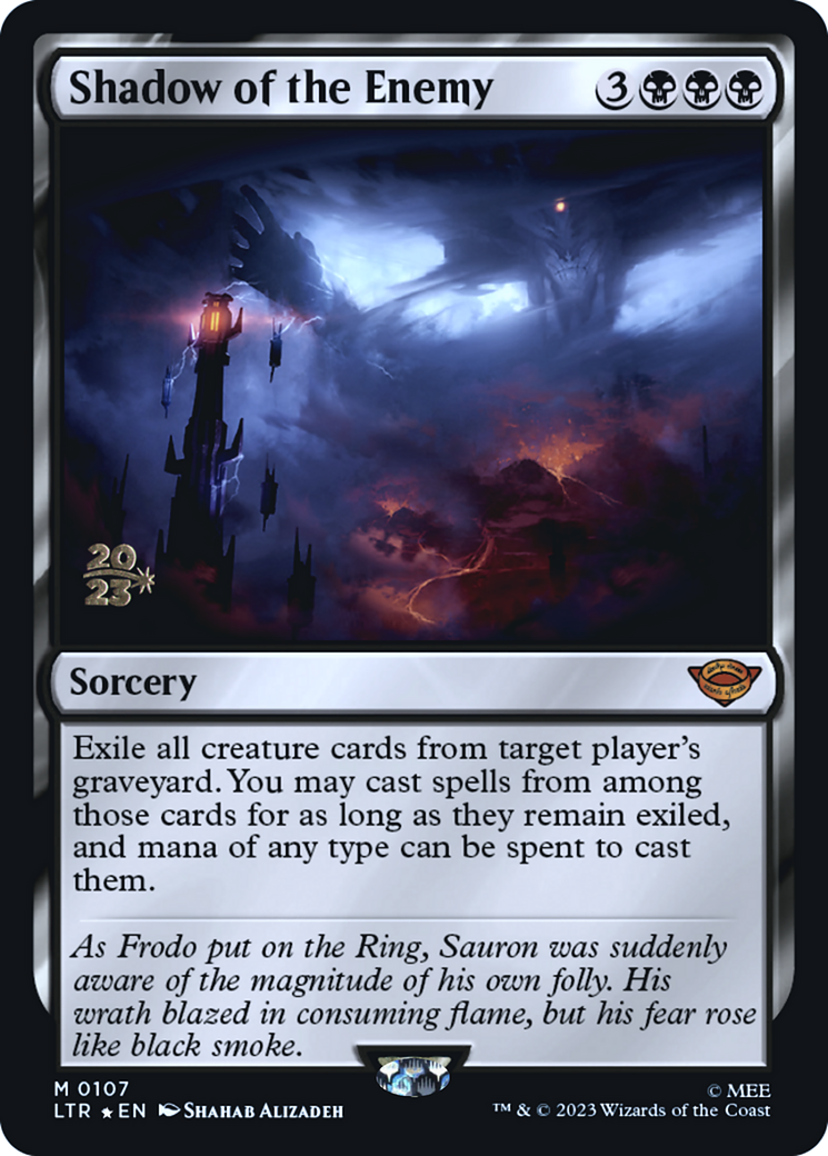 Shadow of the Enemy [The Lord of the Rings: Tales of Middle-Earth Prerelease Promos]-1