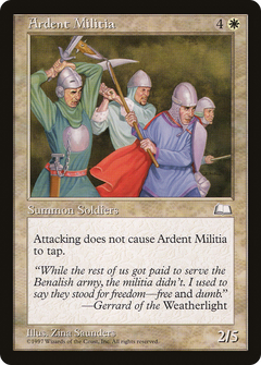 Ardent Militia [Weatherlight]-1