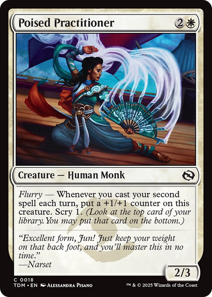 Poised Practitioner [Tarkir: Dragonstorm]-1