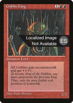 Goblin King [Fourth Edition Foreign Black Border]-1