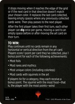 Foraging Squirrels // Foraging Squirrels (cont'd) (MMH2-002) - Modern Horizons 2 Minigames Foil-2