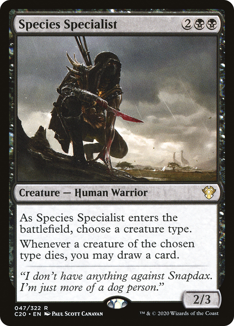 Species Specialist [Commander 2020]-1