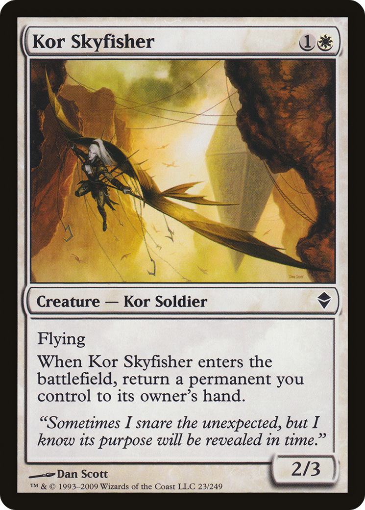 Kor Skyfisher [Zendikar]-1