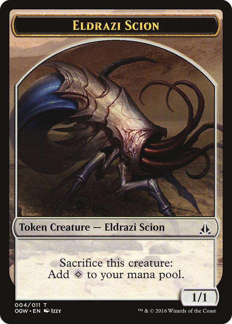 Eldrazi Scion Token (004/011) [Oath of the Gatewatch Tokens]-1