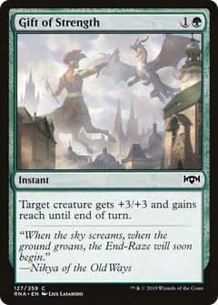 Gift of Strength [Ravnica Allegiance]-1