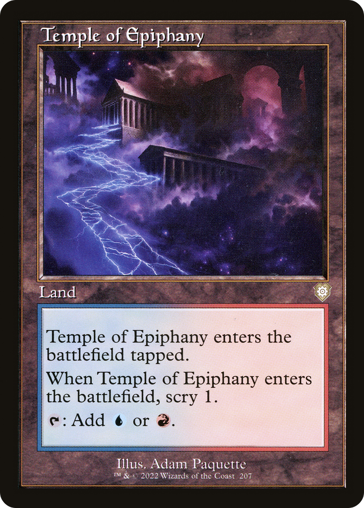 Temple of Epiphany (Retro) [The Brothers' War Commander]-1