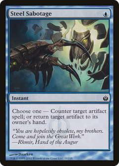 Steel Sabotage [Mirrodin Besieged]-1