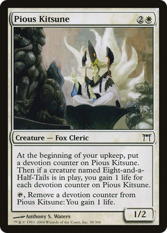 Pious Kitsune [Champions of Kamigawa]-1