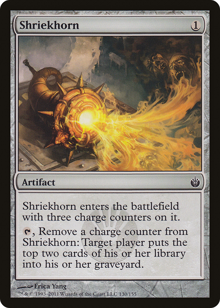 Shriekhorn [Mirrodin Besieged]-1