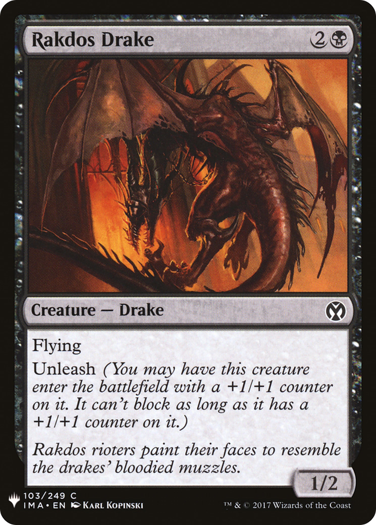 Rakdos Drake [Mystery Booster]-1
