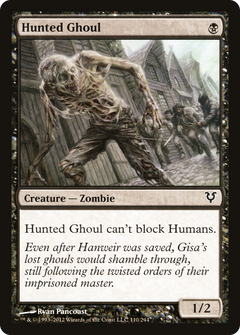 Hunted Ghoul [Avacyn Restored]-1